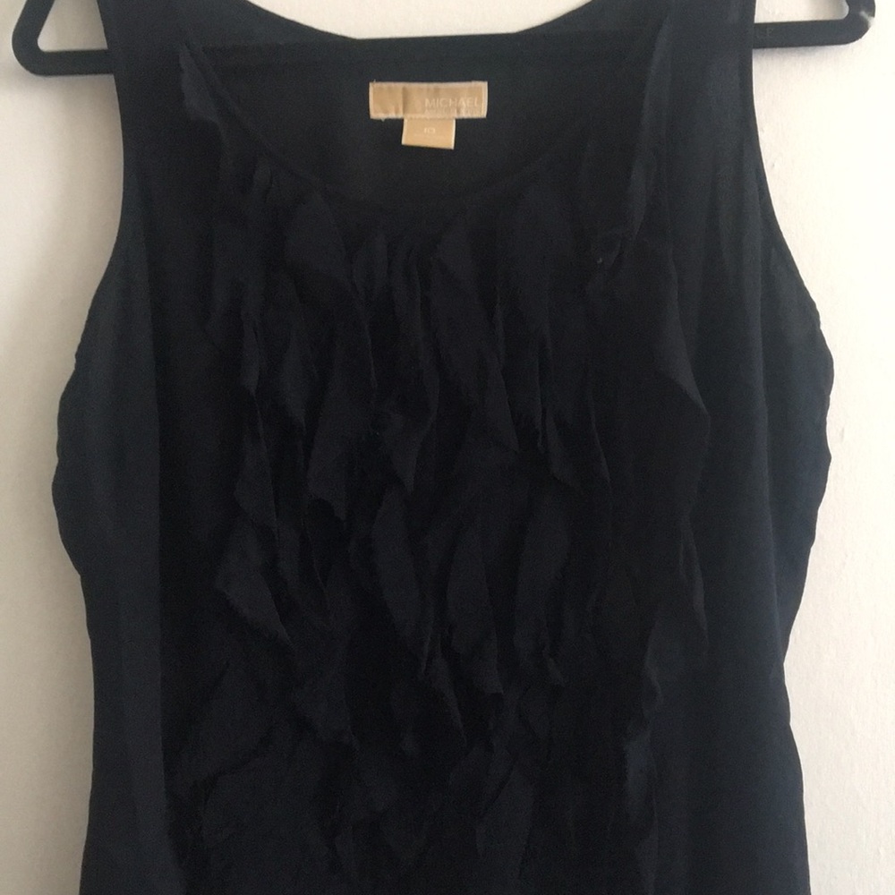 Michael Kors ruffle front top